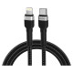 Wozinsky WNBCL2 Lightning / USB-C PD 30W cable 2 m - black