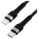 Wozinsky WNBCL2 Lightning / USB-C PD 30W cable 2 m - black