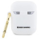 Hello Kitty Silicone 3D Kitty Head case for AirPods 1/2 - white