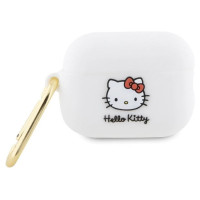 Hello Kitty Silicone 3D Kitty Head case for AirPods Pro 2 (2022/2023) - white