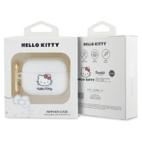 Hello Kitty Silicone 3D Kitty Head case for AirPods Pro 2 (2022/2023) - white
