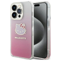 Hello Kitty IML Gradient Electrop Kitty Head case for iPhone 14 Pro - pink
