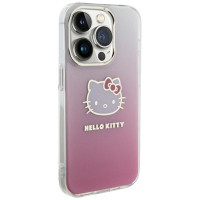 Hello Kitty IML Gradient Electrop Kitty Head case for iPhone 14 Pro - pink