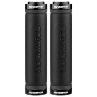 Rockbros 40210003001 microfiber bicycle handlebar grips - black