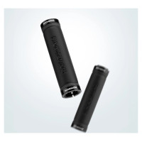 Rockbros 40210003001 microfiber bicycle handlebar grips - black