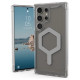 UAG Plyo Pro Magnet case for Samsung Galaxy S24 Ultra with magnetic module - transparent-gray