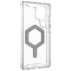 UAG Plyo Pro Magnet case for Samsung Galaxy S24 Ultra with magnetic module - transparent-gray