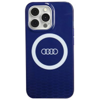 Audi IML Big Logo MagSafe case for iPhone 13 Pro / 13 - blue