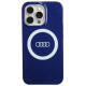 Audi IML Big Logo MagSafe case for iPhone 13 Pro / 13 - blue