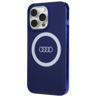 Audi IML Big Logo MagSafe case for iPhone 13 Pro / 13 - blue