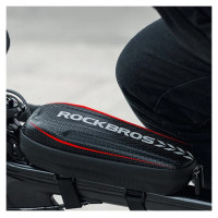 Rockbros B62-1 bicycle bag for handlebar or frame 3 l - black