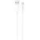 Dudao L4SM USB-A / micro USB cable 2A 1m - white