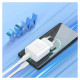 Dudao A20EU USB-A 18W network charger - white