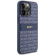 Dkny Leather Mono Stripe & Metal Logo case for iPhone 15 Pro Max - blue