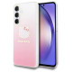 Hello Kitty IML Gradient Electrop Kitty Head case for Samsung Galaxy A55 - pink