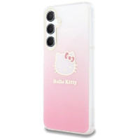 Hello Kitty IML Gradient Electrop Kitty Head case for Samsung Galaxy A55 - pink