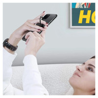 Tech-Protect Magnetic Phone Ring Holder / Ring with Stand Function - Pink Flowers