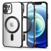 Tech-Protect MagShine Line MagSafe case for iPhone 12 - black