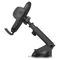 Tech-Protect CM15W-V1 Car Phone Holder with 15W Inductive Charger for Cockpit/Air Vent - Black