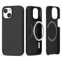 Tech-Protect Silicone MagSafe Case for iPhone 13 / 14 - Black
