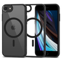 Tech-Protect MagMat MagSafe Case for iPhone 7 / 8 / SE 2020 / 2022 - Transparent Black