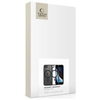 Tech-Protect MagMat MagSafe Case for iPhone 7 / 8 / SE 2020 / 2022 - Transparent Black
