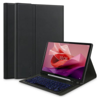 Tech-Protect SC Pen + Keyboard Case with Keyboard for Lenovo Tab P12 12.7" TB-370 - Black