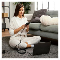 Tech-Protect UltraBoost Evo USB-C / USB-C PD cable 100W 5A 1m - titanium