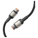 Tech-Protect UltraBoost Evo USB-C / USB-C PD cable 100W 5A 1m - titanium