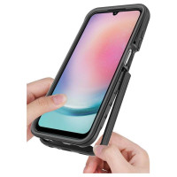 Tech-Protect Defense360 Case for Samsung Galaxy A25 5G - Black