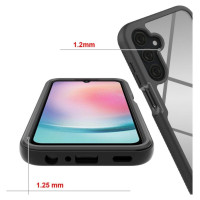 Tech-Protect Defense360 Case for Samsung Galaxy A25 5G - Black