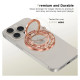 Tech-Protect MMR200 magnetic holder / ring with MagSafe - pink with crystals