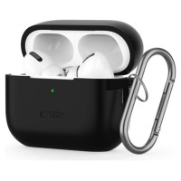 Tech-Protect Silicone Hook Case for Apple AirPods Pro 1 / 2 - Black