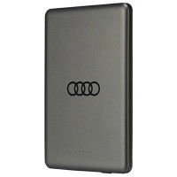 Audi Powerbank Audi Big Logo MagSafe inductive 15W 5000mAh - gray