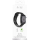 Puro Icon Silicone Strap for Apple Watch 42 / 44 / 45 / 49 mm - Black (2 pcs.)
