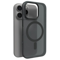 Puro Daylight MagSafe Silicone Case for iPhone 16 Pro - Black