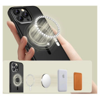 Tech-Protect MagEdge MagSafe iPhone 16 Pro Max Case - Semi-Transparent
