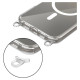Tech-Protect FlexAir Chain MagSafe Case for iPhone 16 Pro Max - Clear + 2 Lanyards (Black and Taupe)