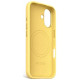 Decoded AntiMicrobial Silicone Backcover with MagSafe for iPhone 16 - Yellow
