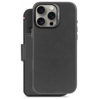 Decoded Leather Detachable Wallet MagSafe Case with Wallet for iPhone 16 Pro Max - Black