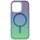 Zagg Milan Snap Case with MagSafe for iPhone 16 Pro - Green/Purple