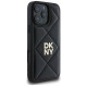 Dkny Quilted Stack Logo iPhone 16 Pro Max Case - Black