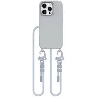 Tech-Protect MagNecklace MagSafe Case with Lanyard for iPhone 16 Pro Max - Gray