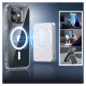 ESR Classic Hybrid Halolock MagSafe Case + Tempered Glass for iPhone 16 - Clear