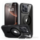 ESR Classic Hybrid Kickstand Halolock MagSafe Case Set + Tempered Glass for iPhone 16 Pro - Clear