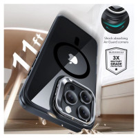 ESR Classic Hybrid Kickstand Halolock MagSafe Case Set + Tempered Glass for iPhone 16 Pro - Clear