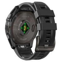 Tech-Protect Silicone Strap for Garmin Fenix 5S / 5S PLUS / 6S / 6S Pro / 7S / 8 (43MM) - Black