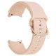 Tech-Protect Silicone Strap for Samsung Galaxy Watch 4 / 5 / 5 Pro / 6 / 7 / FE - Beige