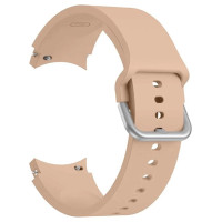 Tech-Protect Silicone Strap for Samsung Galaxy Watch 4 / 5 / 5 Pro / 6 / 7 / FE - Beige
