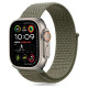 Tech-Protect Nylon Strap for Apple Watch 6 / 7 / 8 / 9 / 10 / SE / Ultra 1 / 2 (44 / 45 / 46 / 49 MM) CarGO - Green
